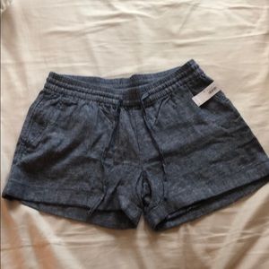 Chambray Shorts
